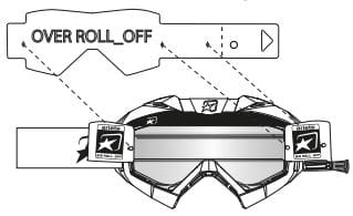 Tirables Para Roll-Off Para Gafas Rc Y Adrenaline - Imagen 2