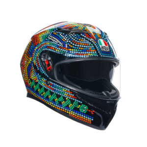 CASCO AGV K3 AGV E2206  ROSSI WINTER TEST 2018
