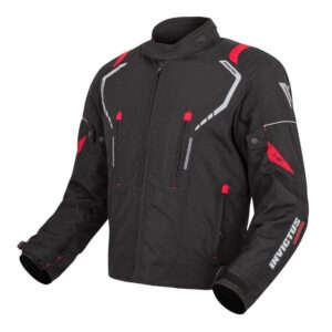 CHAQUETA DE MOTO INVICTUS ARES COLOR ROJO TALLA