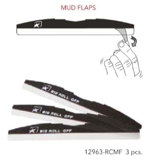 Recambio Mud Flap Rc-Adrenaline Para XL/Big Roll-Off 3 Piezas - Imagen 2
