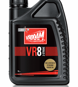 Bote 1 litro VR-8 Series (Aceite motor 2T - 100% Sintético. Tecnología Ester) Premix