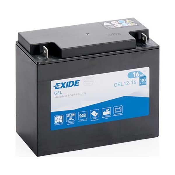 GEL12-16 Batería moto EXIDE