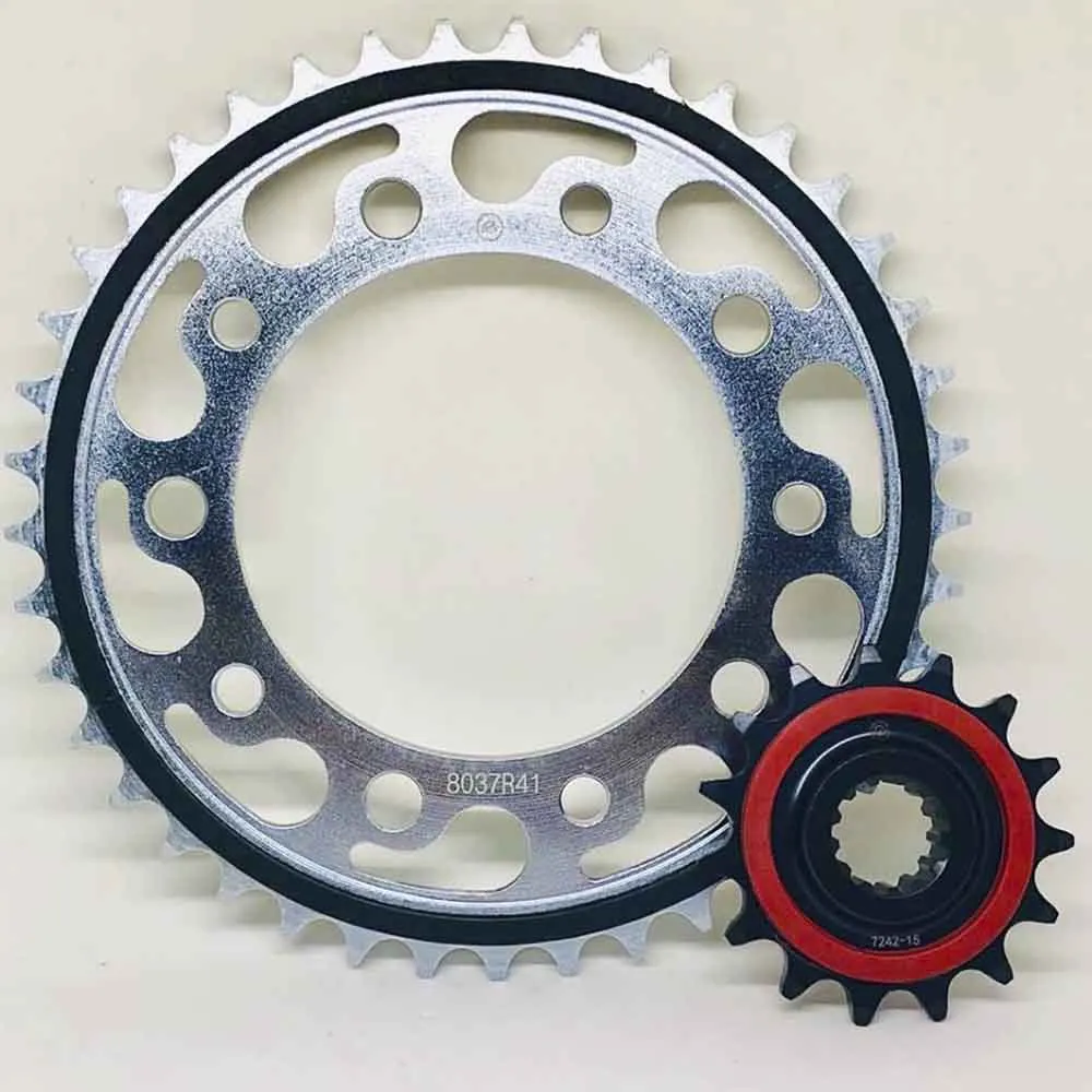 Kit cadena DID Honda CB 500 X - F ( D-E ) 13-16 y CBR 500 R 13-19 (15-41-112) - Imagen 3