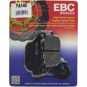 Pastilla Freno Moto Organica EBC Fa140
