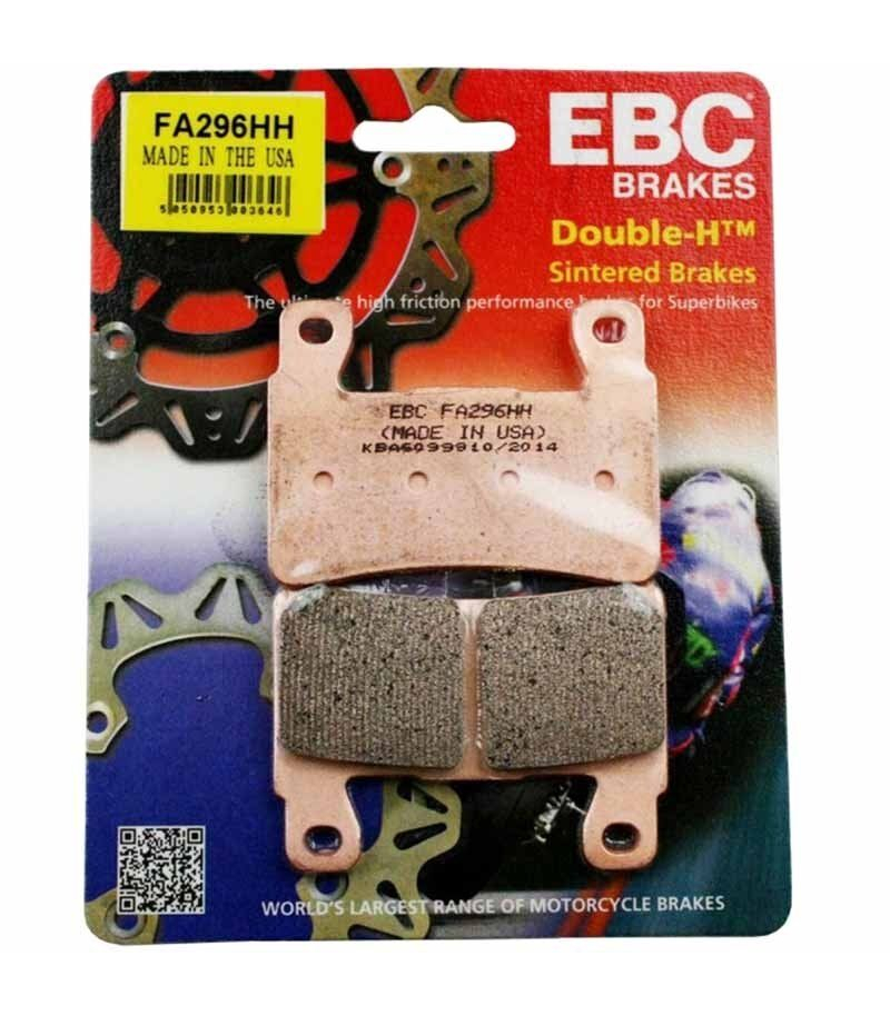 PASTILLA FRENO MOTO SINTERIZADA EBC fa296hh