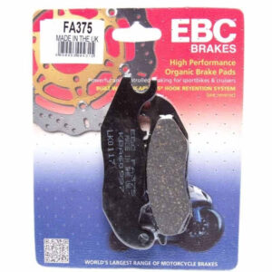 PASTILLA FRENO MOTO ORGANICA EBC ﻿fa375