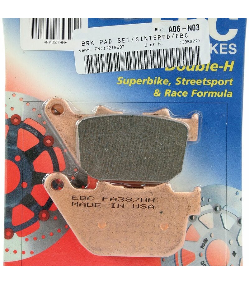 Pastilla Freno Moto Sinterizada EBC Fa387Hh