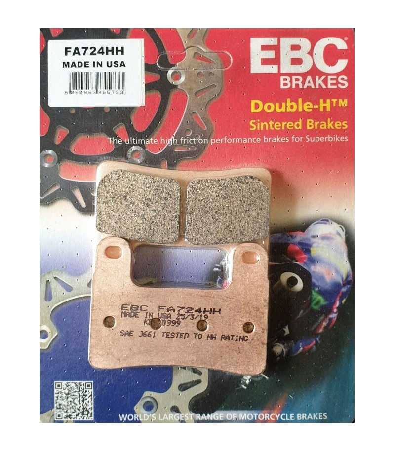 Pastilla Freno Moto Sinterizada EBC Fa724Hh