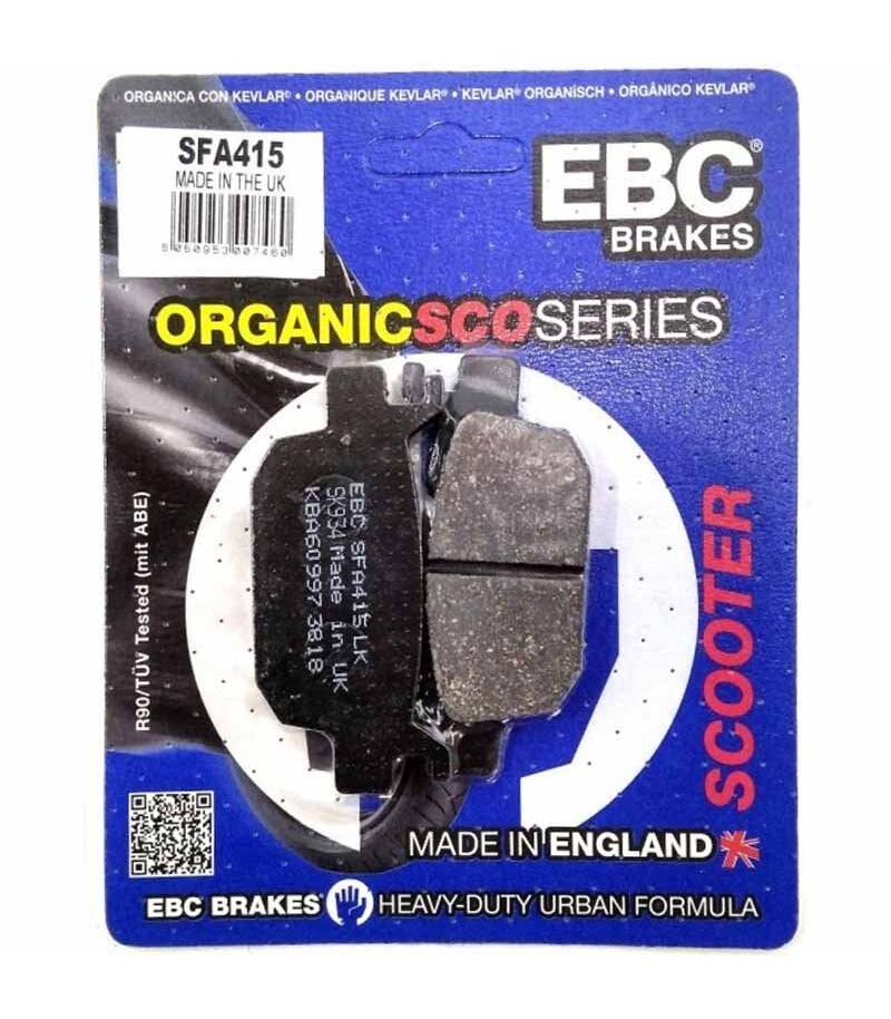 PASTILLA FRENO SCOOTER ORGANICA EBC sfa415