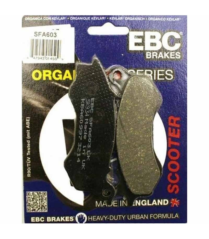 PASTILLA FRENO SCOOTER ORGANICA EBC sfa603