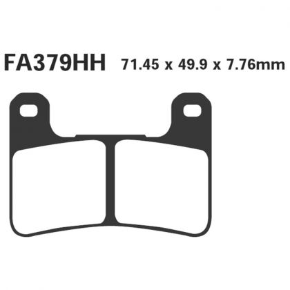PASTILLA FRENO MOTO SINTERIZADA EBC fa379hh