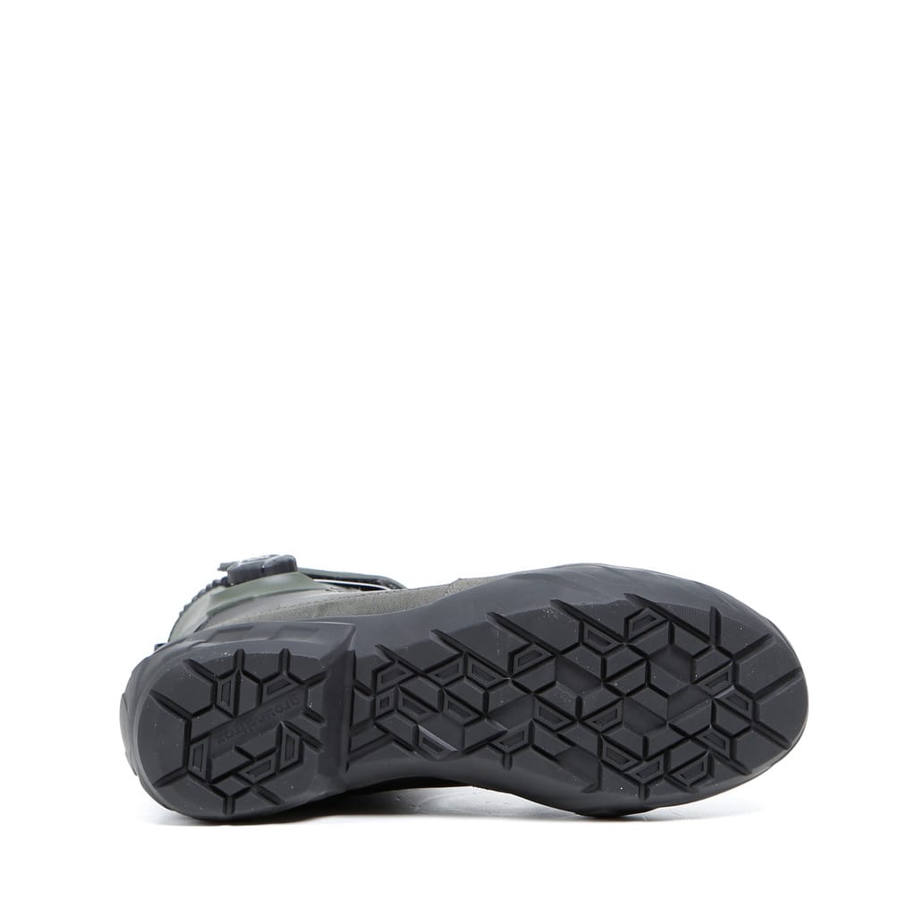 Bota TCX Infinity 3 Mid Wp Black/Military-Green - Imagen 2