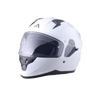 CASCO MOTORISTA ADN INTEGRAL STELVIO BIANCO PURO OPACO