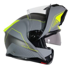 CASCO ORIGINE LOGIC LINEAR FLUO YELLOW GREY MATT (ECE2206)
