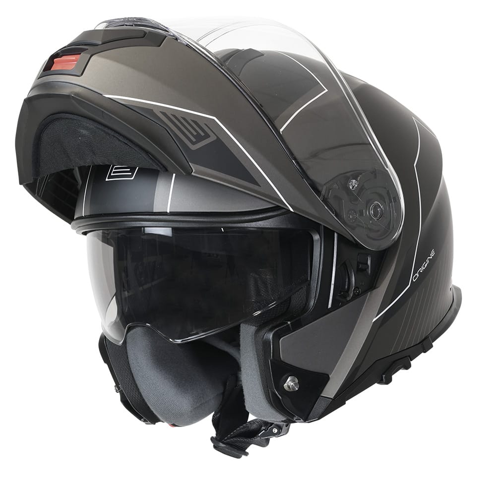Casco Origine Logic Linear Black Titanium MATT (ECE2206) - Imagen 4