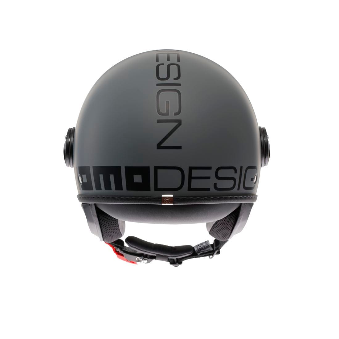 Casco MOMO Fgtr Classic E2206 MONO MATT Grey/Black - Imagen 5
