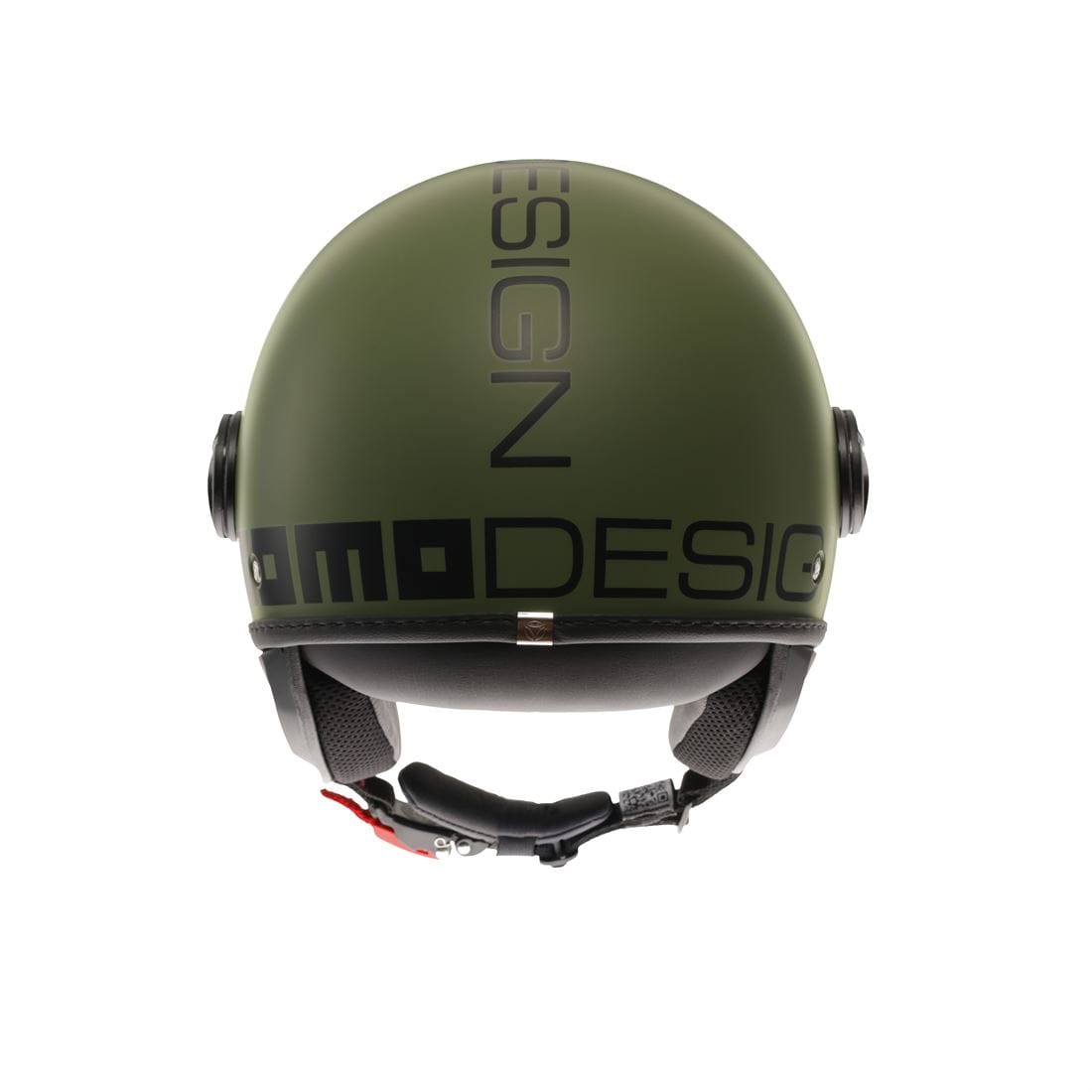 Casco MOMO Fgtr Classic E2206 MONO MATT Military Green/Black - Imagen 3