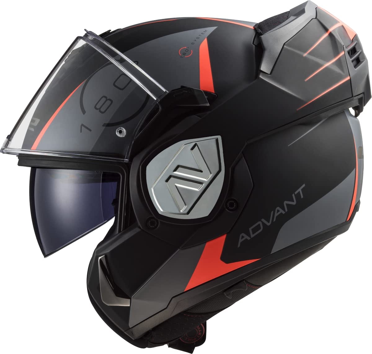 Casco Moto Modular LS2 Ff906 Advant Codex MATT Black Titanium (E22.06) - Imagen 3