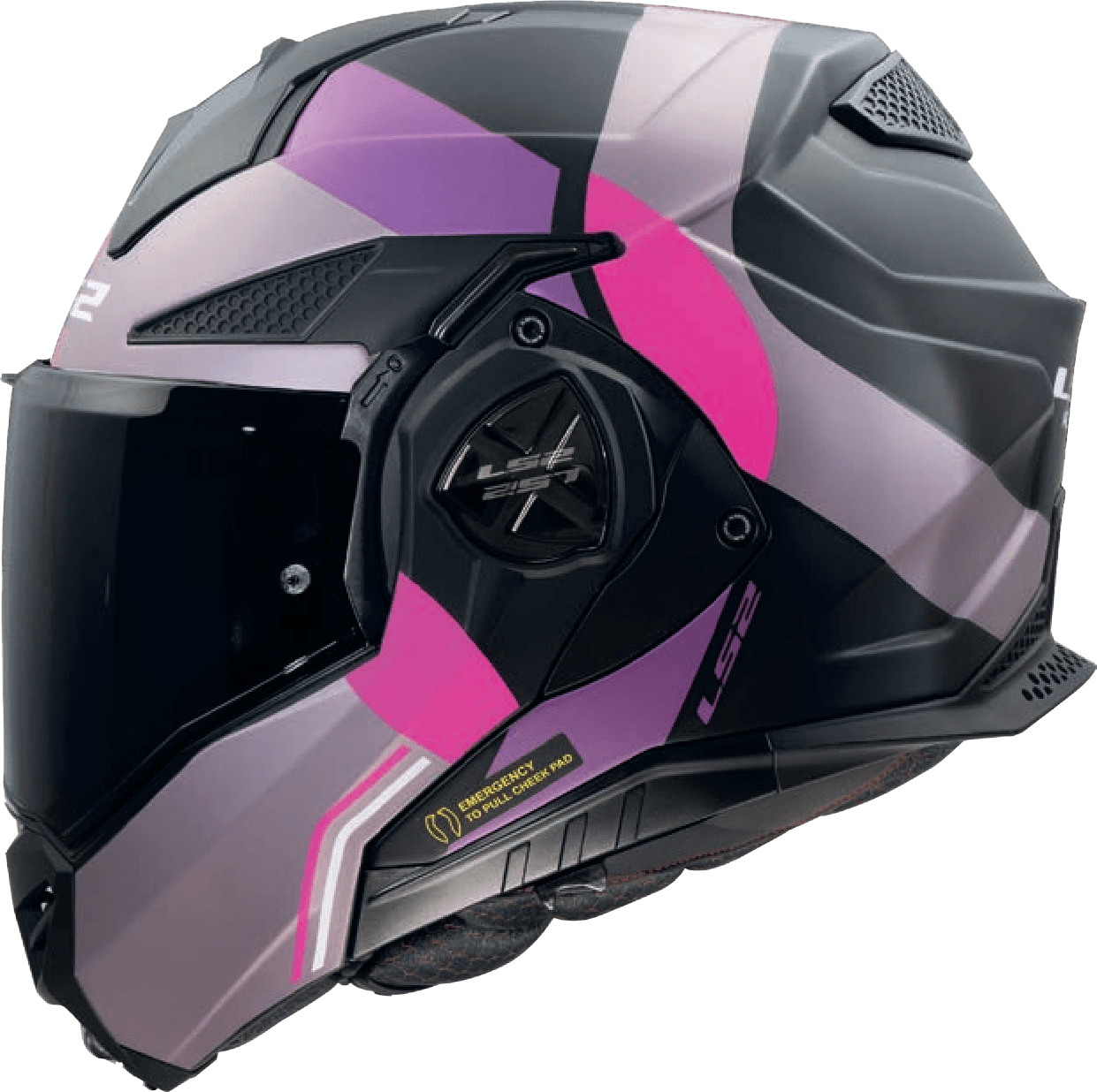 LS2 FF901 ADVANT X ULTRA MATT GREY PURPLE-06