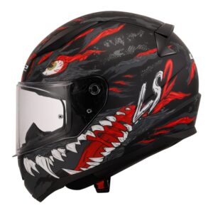 LS2 INTEGRAL FF353 RAPID II KAIJU M.BLACK RED WHITE-06