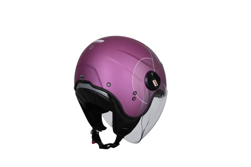 Casco Origine Alpha Upndown Purple MATT (Ece22.06) - Imagen 2