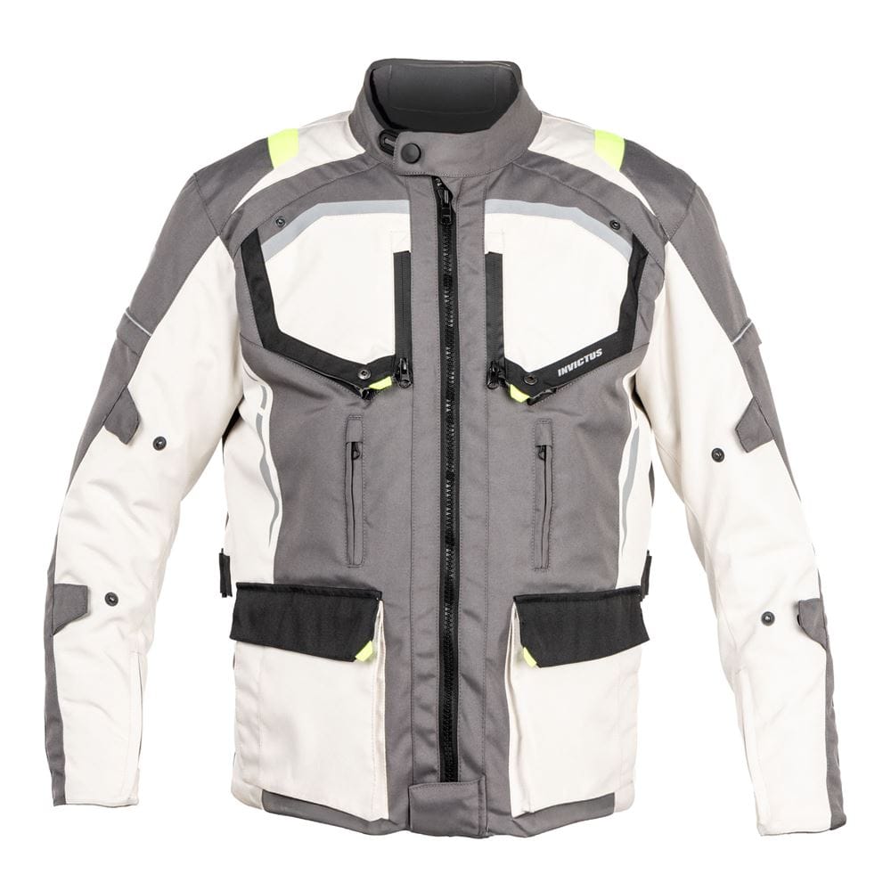 Chaqueta Invictus Tricapa Tulkas Gris - Imagen 4