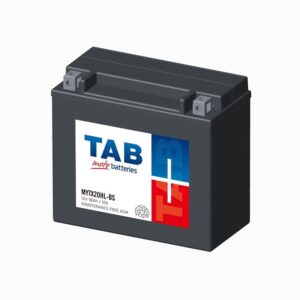 BATERIA MOTO YTX20HL-BS AGM SIN MANTENIMIENTO TAB CON LISTADO DE MOTOS COMPATIBLES