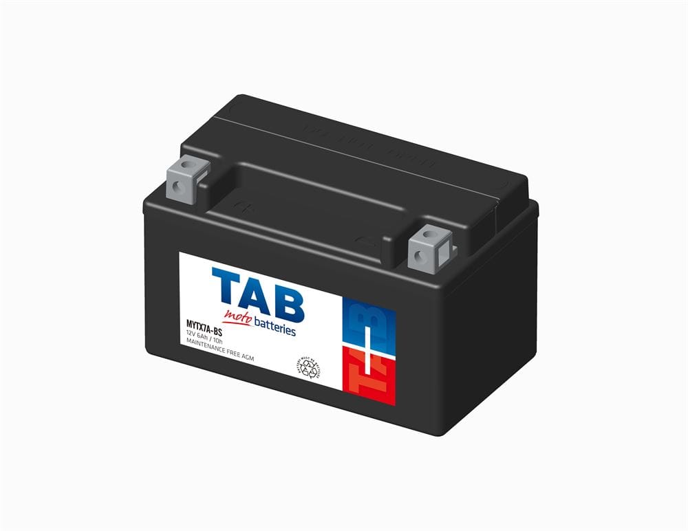 BATERIA MOTO YTX7A-BS AGM SIN MANTENIMIENTO TAB CON LISTADO DE MOTOS COMPATIBLES