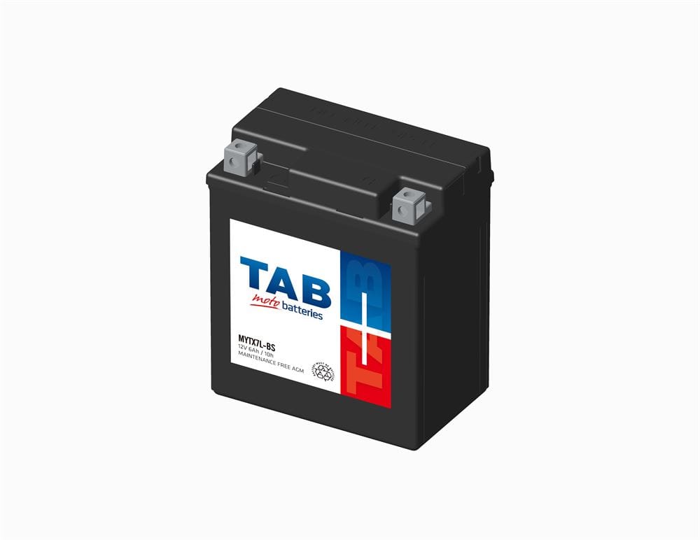 BATERIA MOTO YTX7L-BS AGM SIN MANTENIMIENTO TAB CON LISTADO DE MOTOS COMPATIBLES