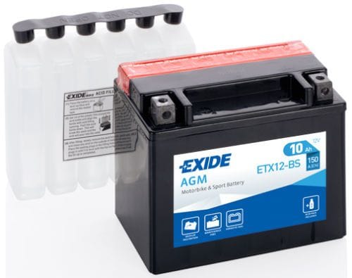 BATERIA MOTO EXIDE ETX12-BS