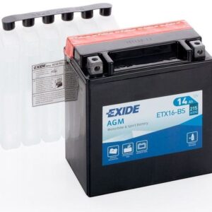 BATERIA MOTO EXIDE ETX16-BS