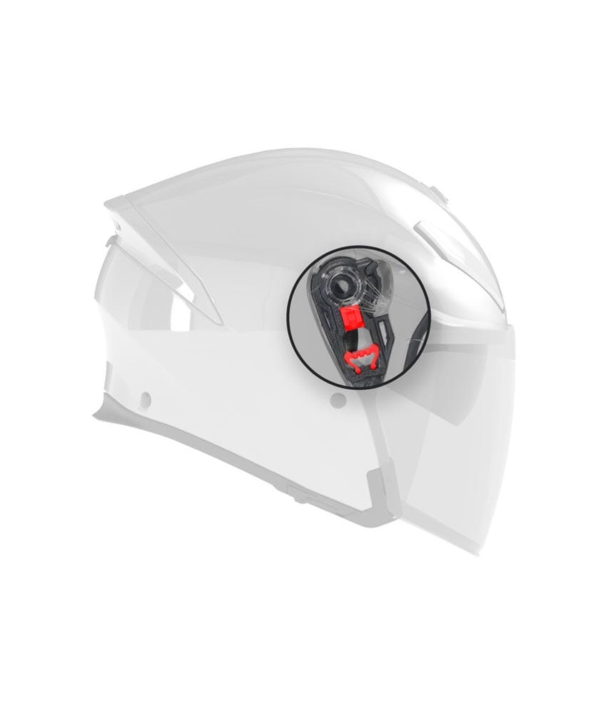 AGV KIT MECANISMO VISOR K5 JET EVO/IRIDES BLACK
