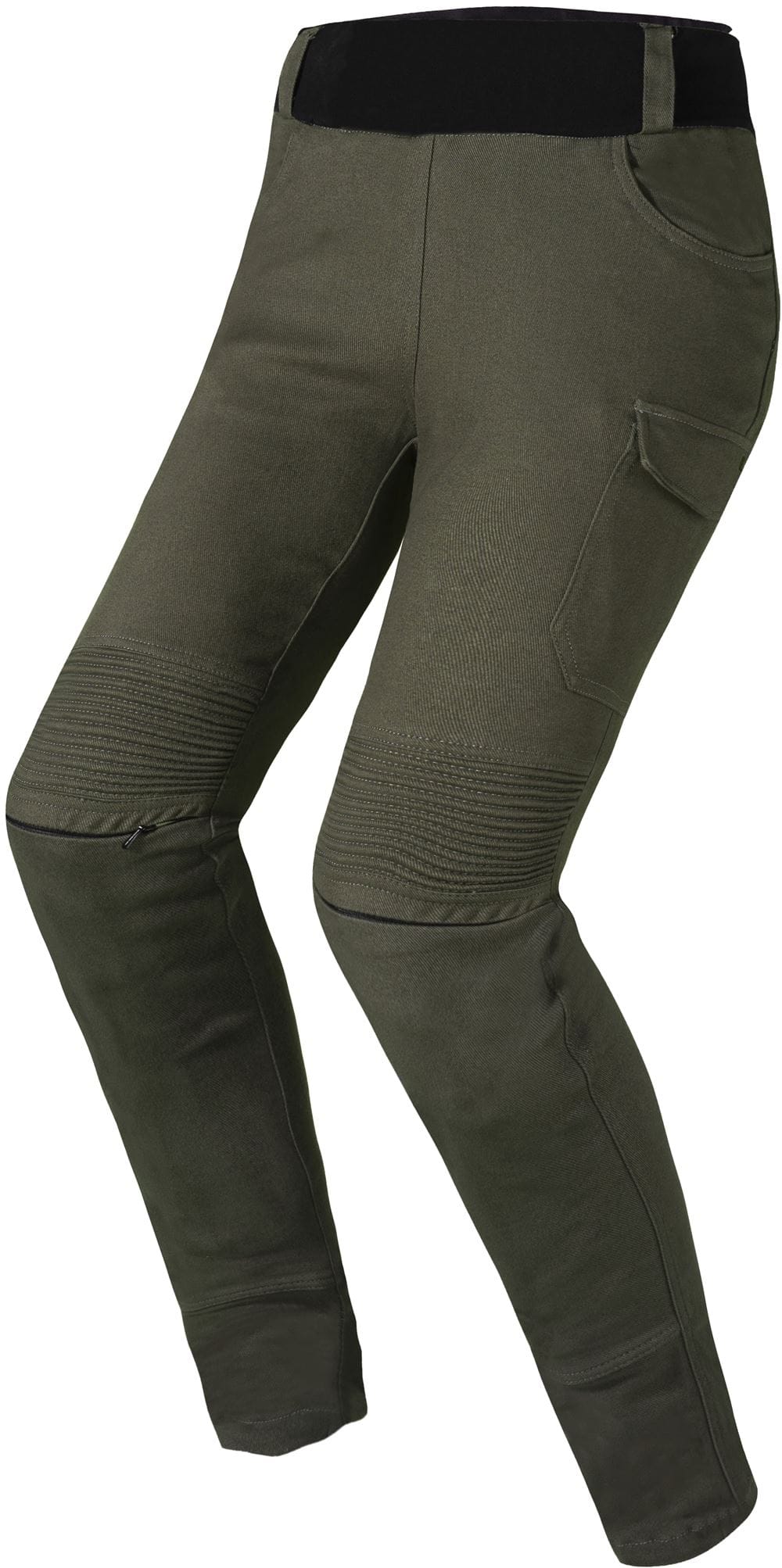Pantalon LS2 Router Verde Olive Lady - Imagen 2