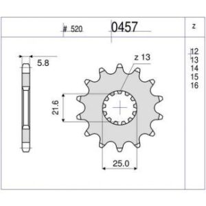PIÑON OGNIBENE 15 D mod 0457