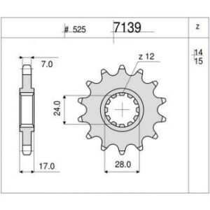 PIÑON OGNIBENE 15 D mod 7139