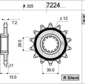 PIÑON OGNIBENE 17 D mod 7224