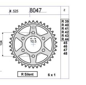 CORONA OGNIBENE 42 D mod 8047