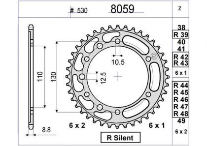 CORONA OGNIBENE 48 D mod 8059