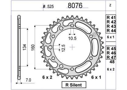 CORONA OGNIBENE 42 D mod 8076