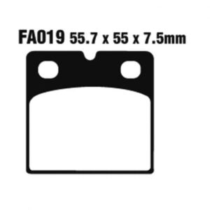 Pastillas de Freno Moto EBC FA019 Ducati 900 Ss/superlight 1991-1998