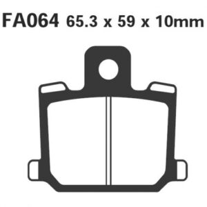 Pastillas de Freno Moto EBC FA064 Yamaha RD 350 LC 1980-1982
