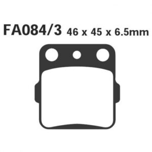 Pastillas de Freno Moto R EBC FA084/3R Yamaha TY 250 1978-1981