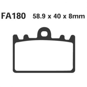 Pastillas de Freno Moto Sinterizadas EBC FA180HH Kawasaki ZXR 400 1994-1994