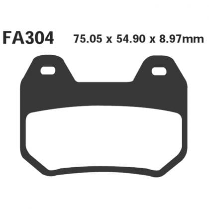 Pastillas de Freno Moto Sinterizadas EBC FA304HH BMW K 1200 LT 2004-2009