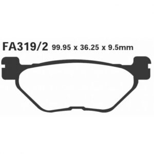 Pastillas de Freno Moto Sinterizadas EBC FA319/2HH Yamaha FJR 1300 2001-2002
