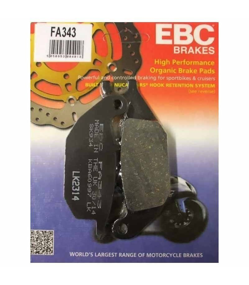 Pastillas de Freno Moto EBC FA343 Honda CBR 125 R 2004-2006