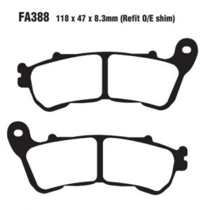 Pastillas de Freno Moto EBC FA388 Honda CB 1300 2002-2004