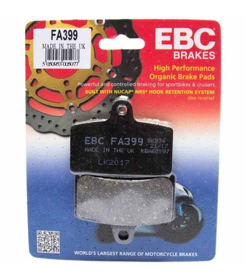 Pastillas de Freno Moto EBC FA399 Aprilia RS 125/gp/replica (euro 5) Desde 2022