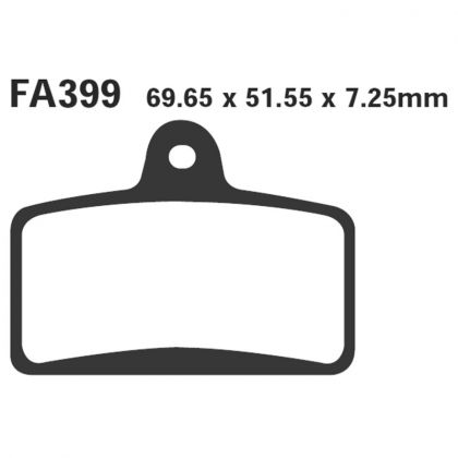Pastillas de Freno Moto EBC FA399 Aprilia RS 125/gp/replica (euro 5) Desde 2022