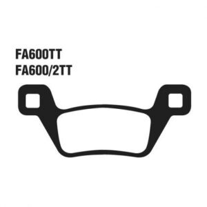 Pastillas de Freno Moto R EBC FA600R Kymco MXU 550 EXI Desde 2013